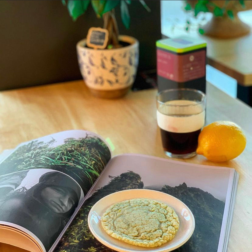 Earl grey lemon cookie